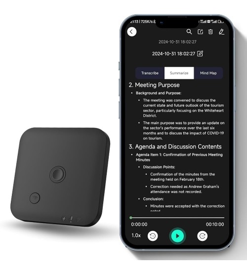 FoCase REC AI Voice Recorder 64GB FoCase REC AI Voice Recorder 64GB